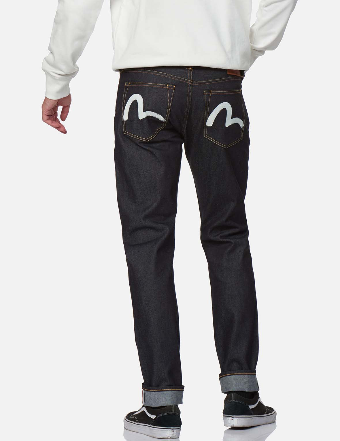 Off-White Seagull Carrot Fit Raw Denim Jeans #2017