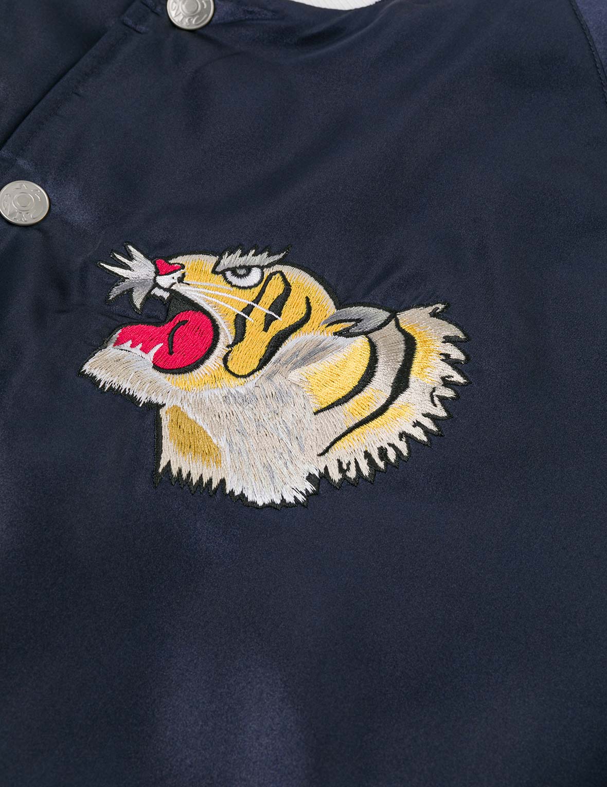 EVISUアーカイブ刺繍レギュラーフィットパッドスカジャン