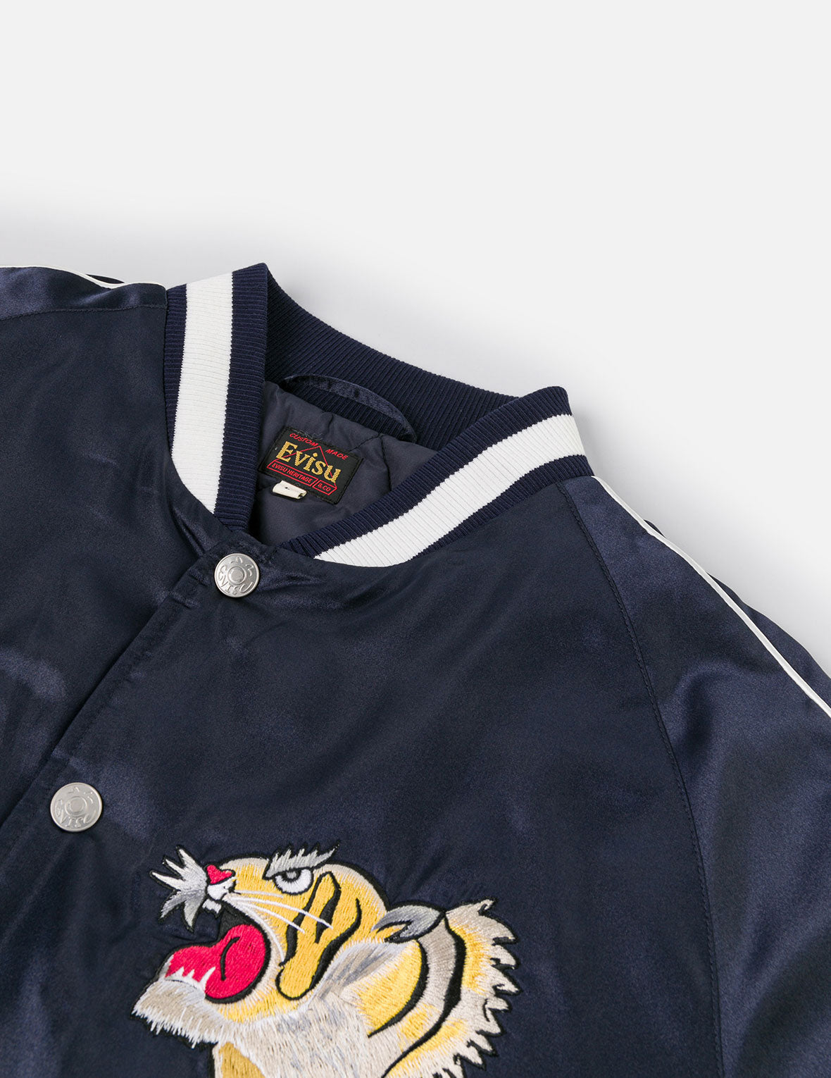 EVISUアーカイブ刺繍レギュラーフィットパッドスカジャン