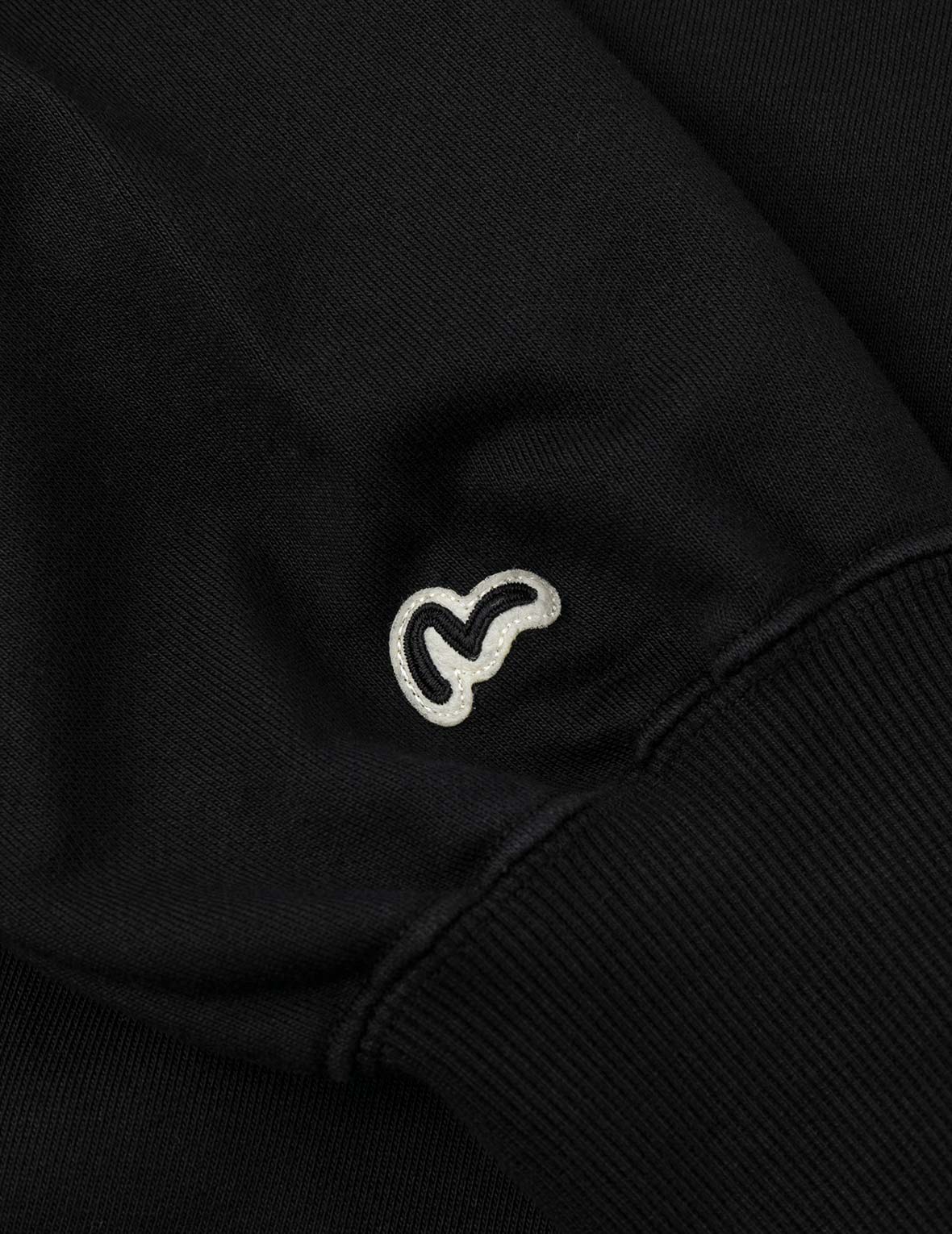 UFOプリントとカモメアップリケ リラックスフィット フーディー