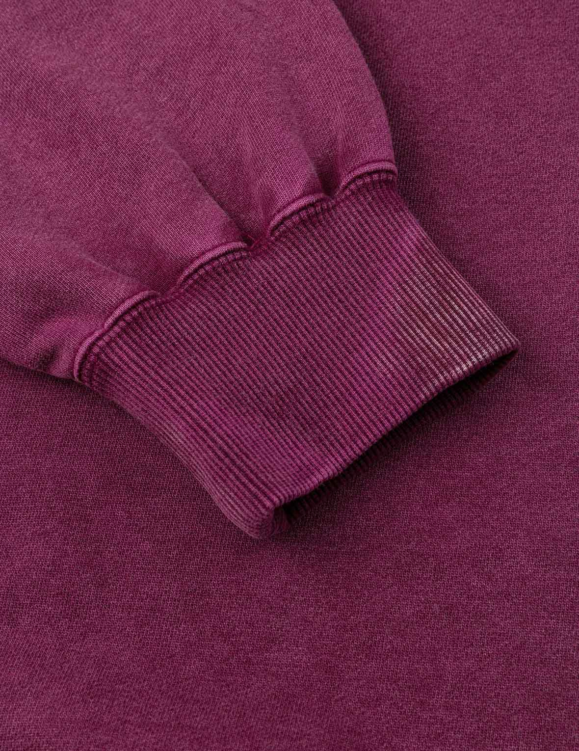 アメリカン「恵比寿」パッチとカモメ刺繍 リラックスフィット スウェットシャツ