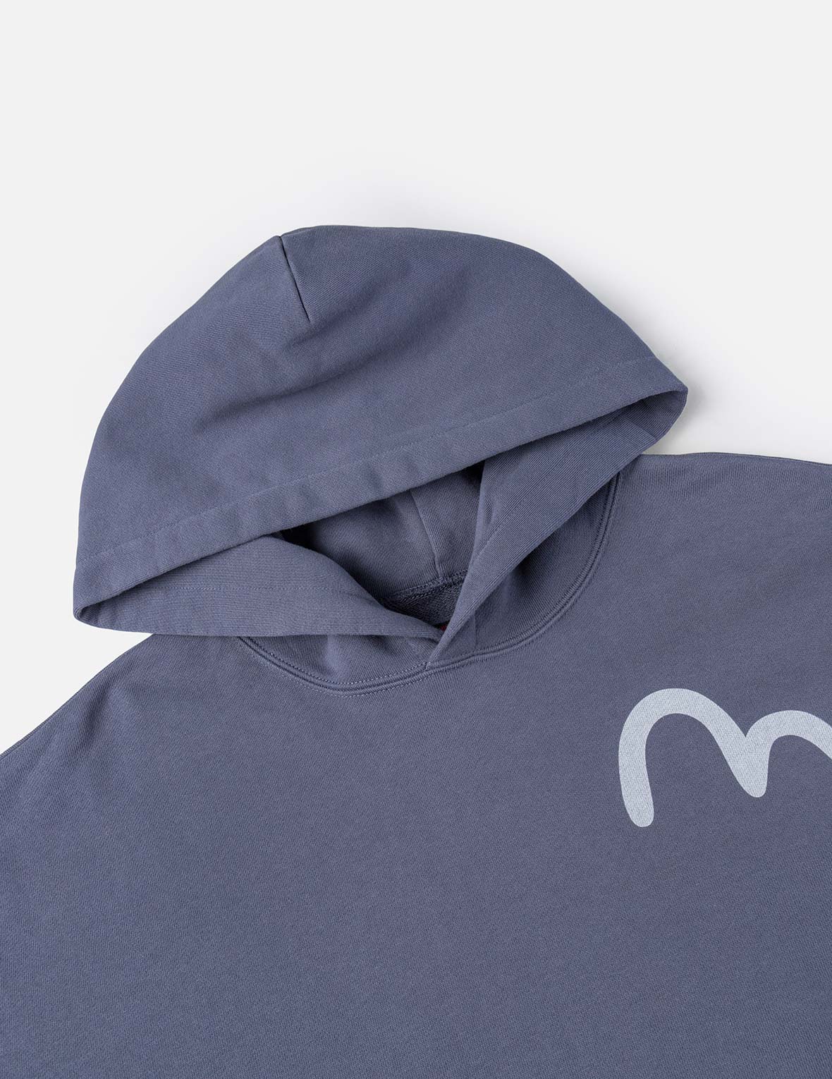 アメリカン恵比寿とカモメプリント リラックスフィット フーディー