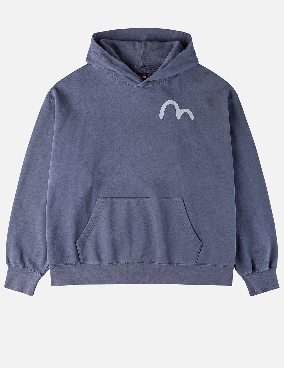 American Ebisu and Seagull Print Relax Fit Hoodie