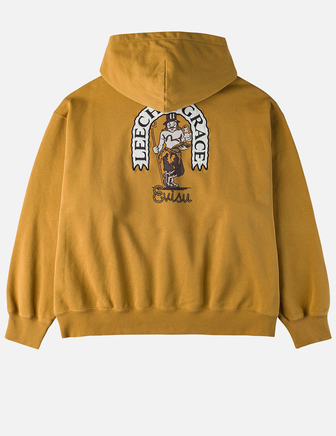 American Ebisu and Seagull Print Relax Fit Hoodie