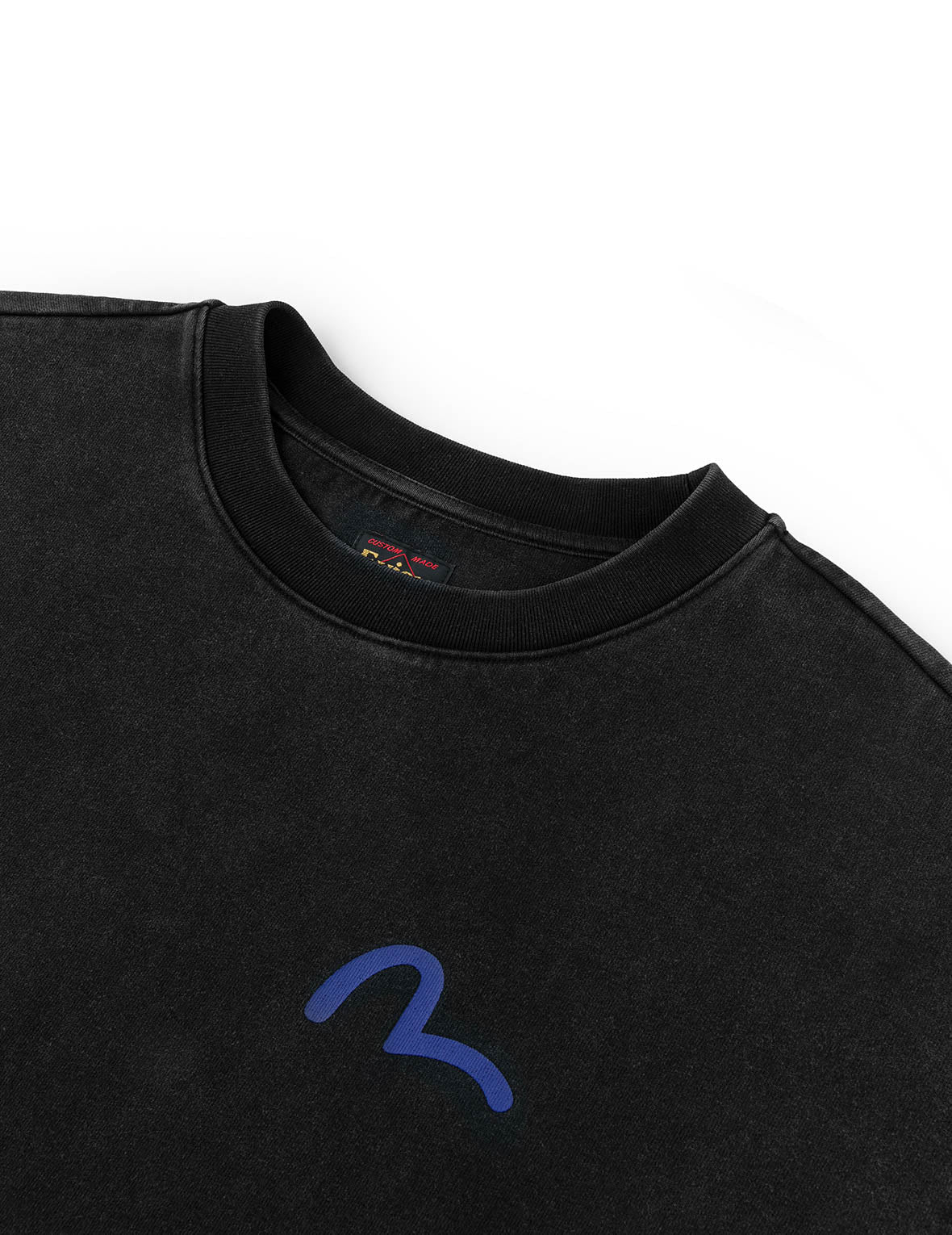 カモメとラバーレッグプリント リラックスフィット 長袖Tシャツ