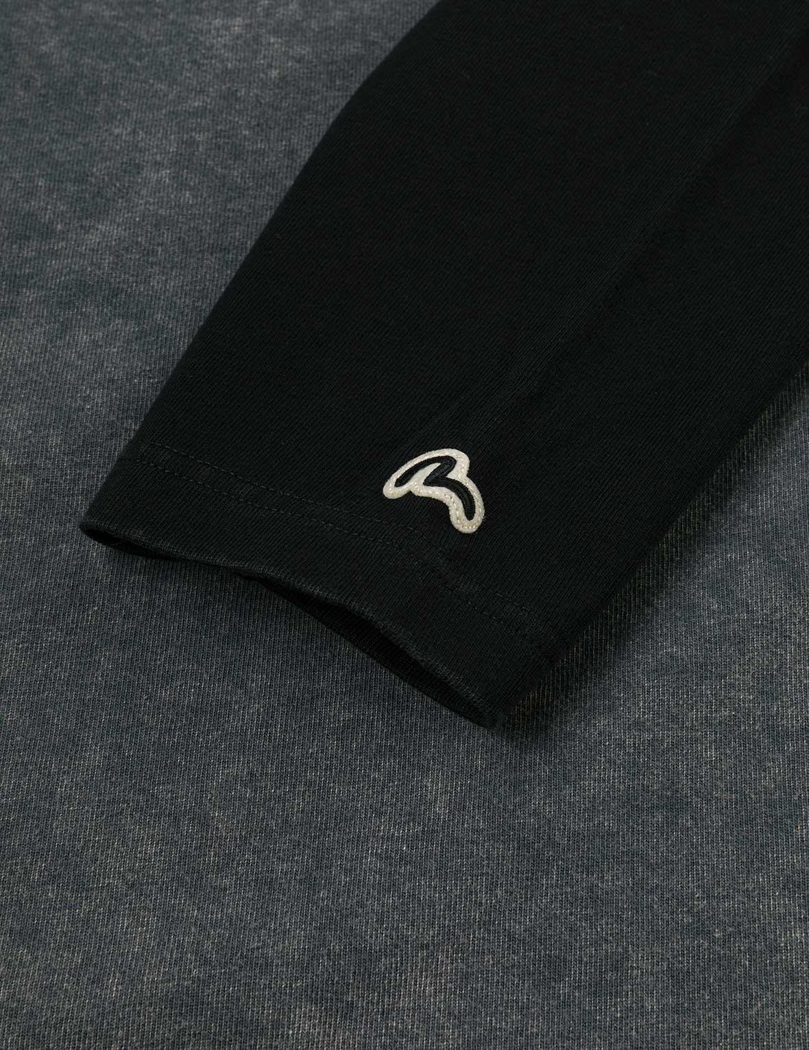 レトロモトクロスプリント リラックスフィット 長袖Tシャツ