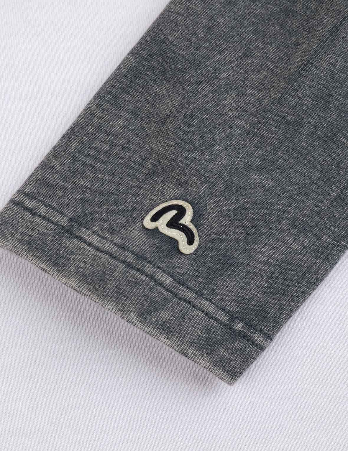 レトロモトクロスプリント リラックスフィット 長袖Tシャツ