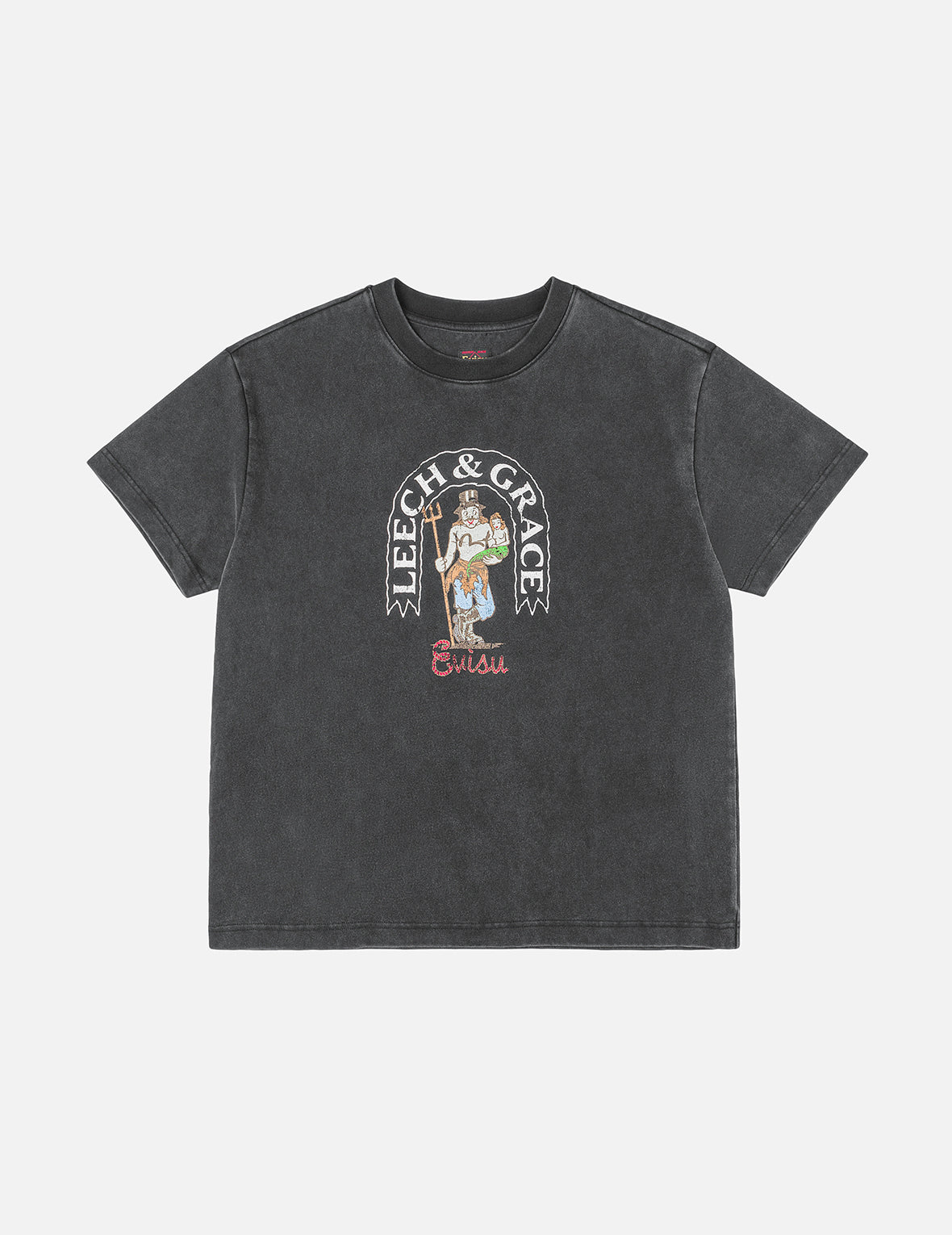 アメリカン「恵比寿」プリント リラックスフィット Tシャツ