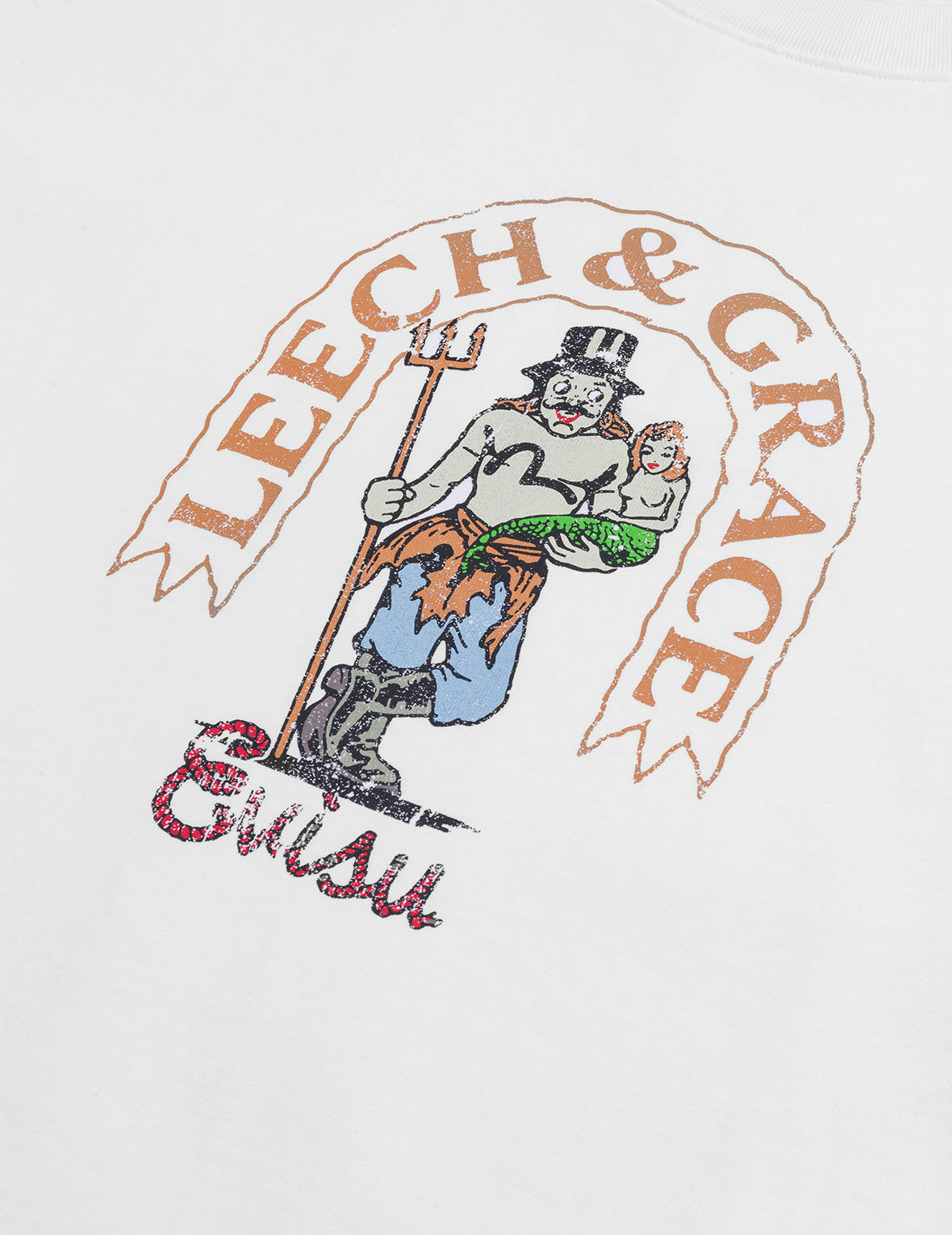 アメリカン「恵比寿」プリント リラックスフィット Tシャツ