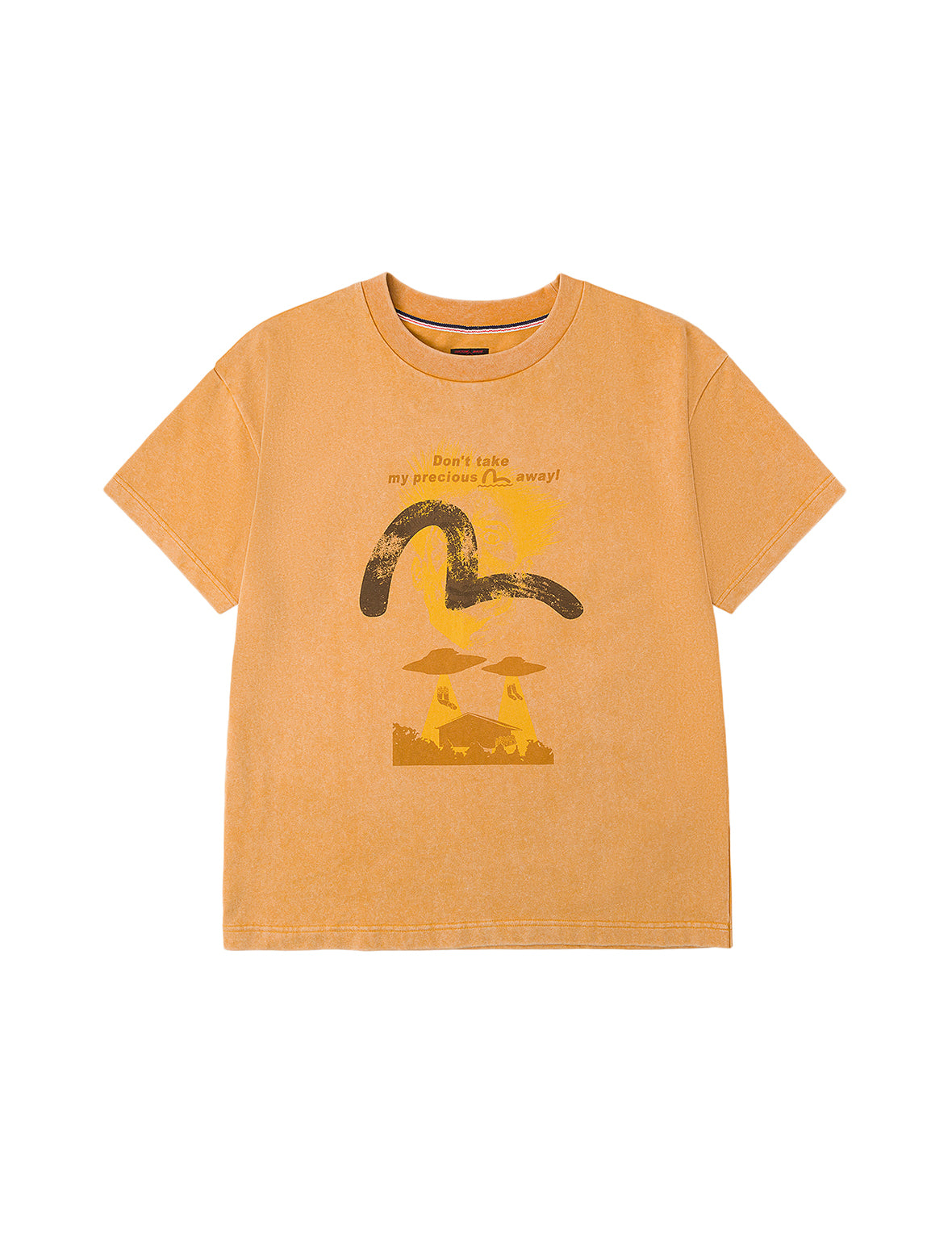 UFOアブダクションプリント リラックスフィット Tシャツ