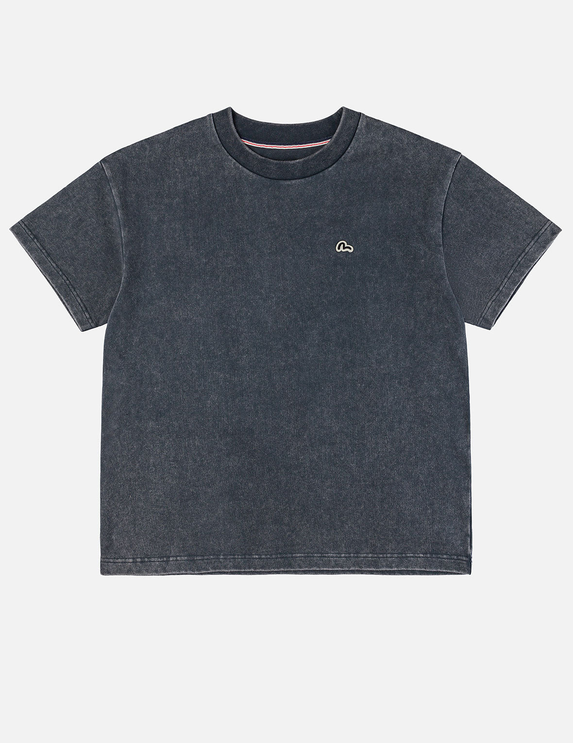 Logo and Seagull Embroidery Relax Fit T-shirt