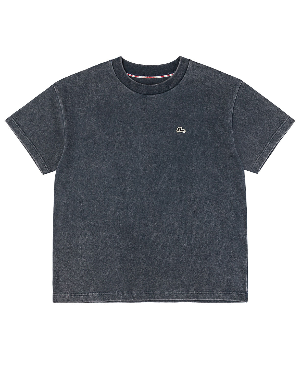 Logo and Seagull Embroidery Relax Fit T-shirt