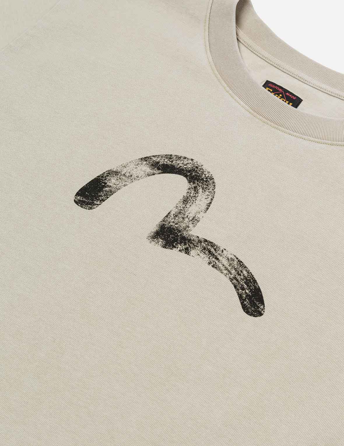 手描きカモメプリント リラックスフィット Tシャツ