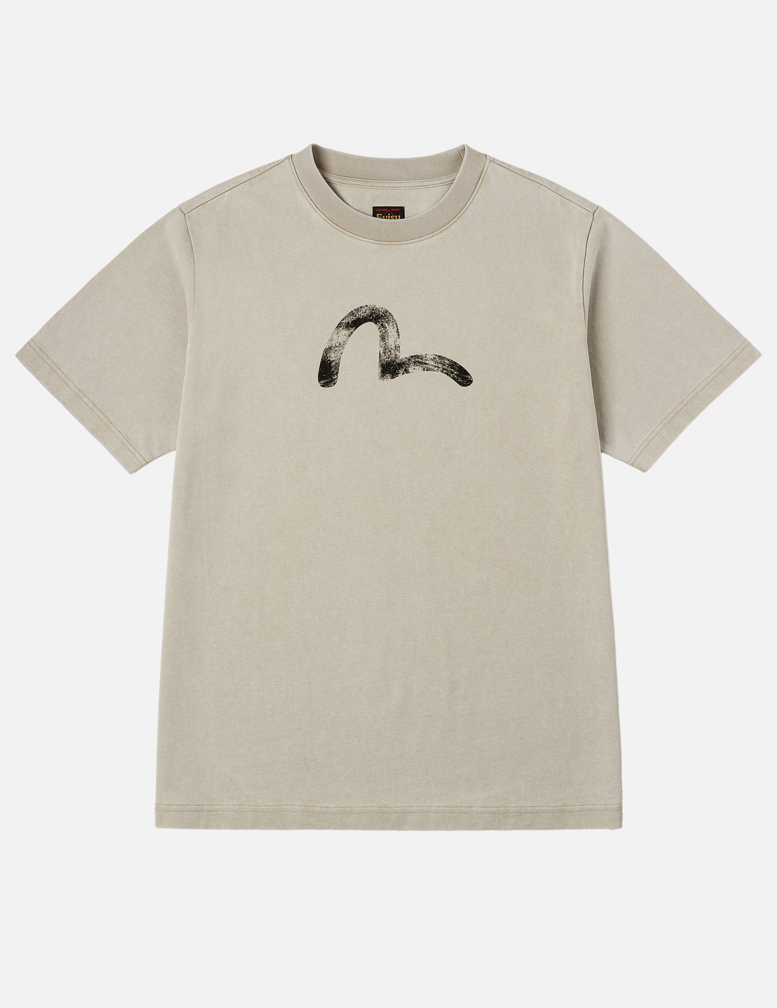 手描きカモメプリント リラックスフィット Tシャツ