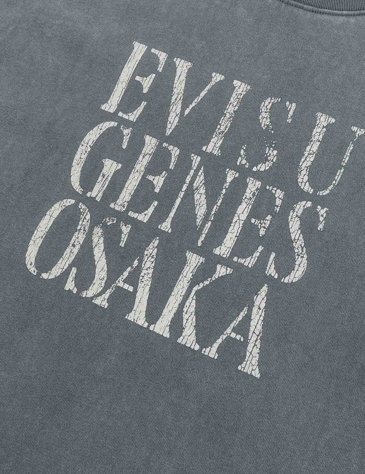 カモメプリントリラックスフィットTシャツ