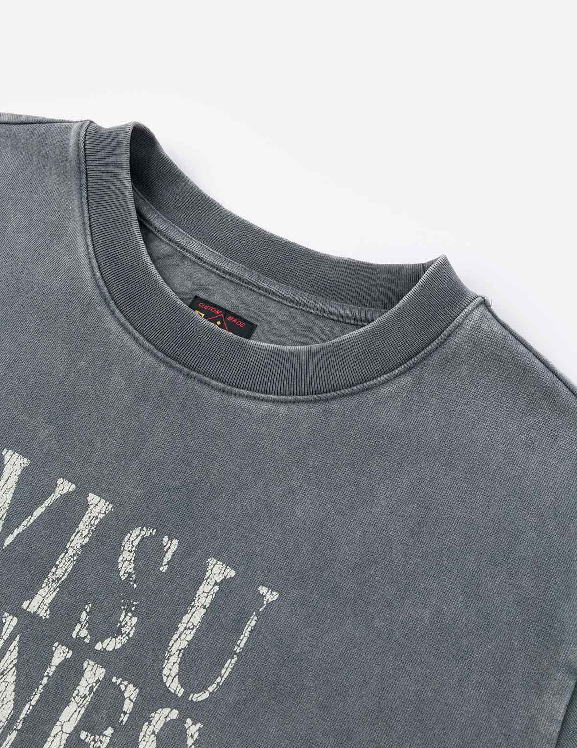 カモメプリントリラックスフィットTシャツ