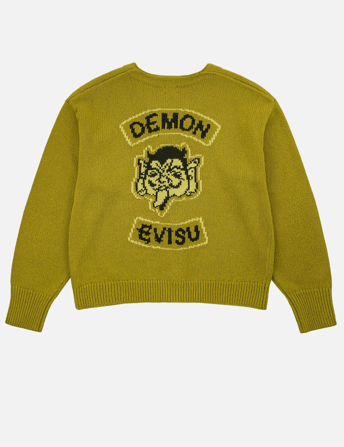 Demon EVISU Seagull Knit Cardigan