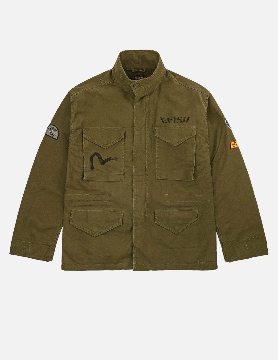 Washed M65 Patch Field Jacket