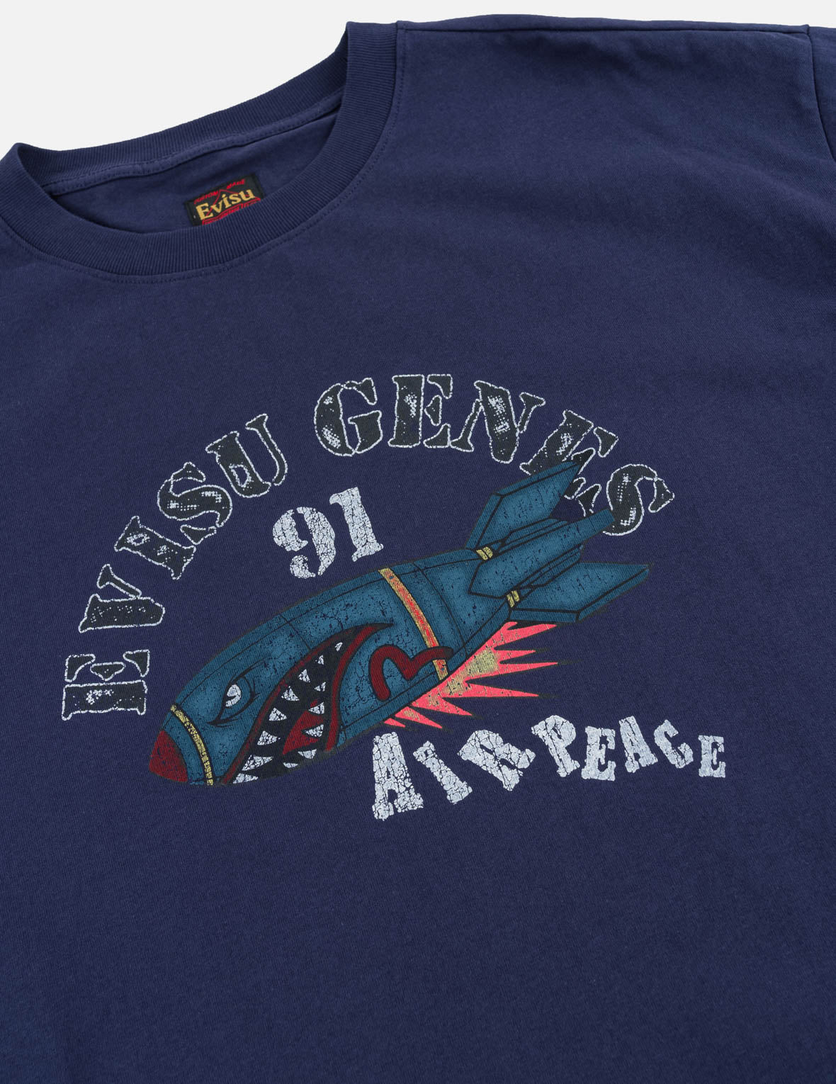 ミサイルグラフィックプリント Tシャツ