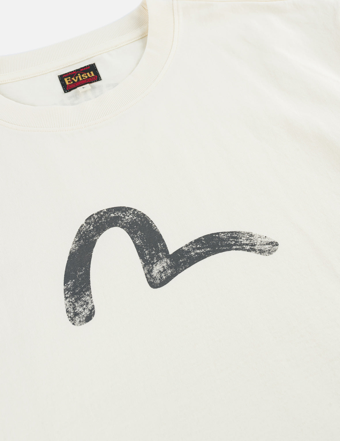 恵比寿&カモメプリント Tシャツ