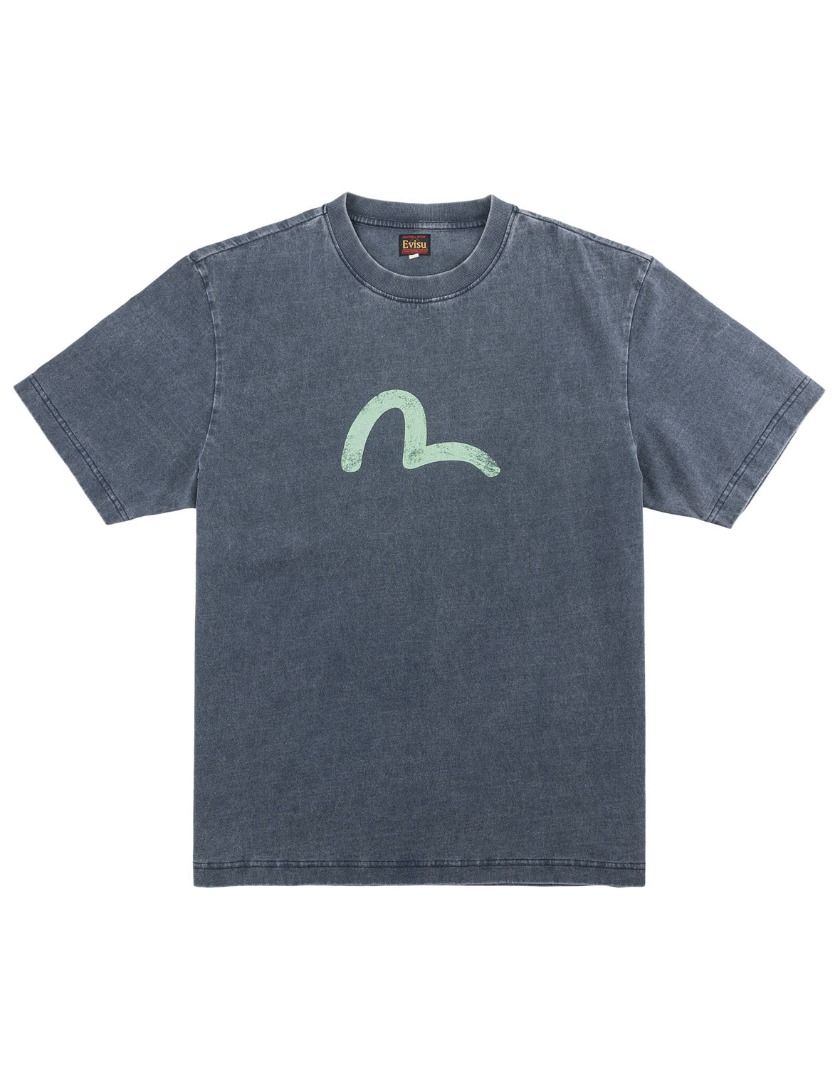 恵比寿&カモメプリント Tシャツ