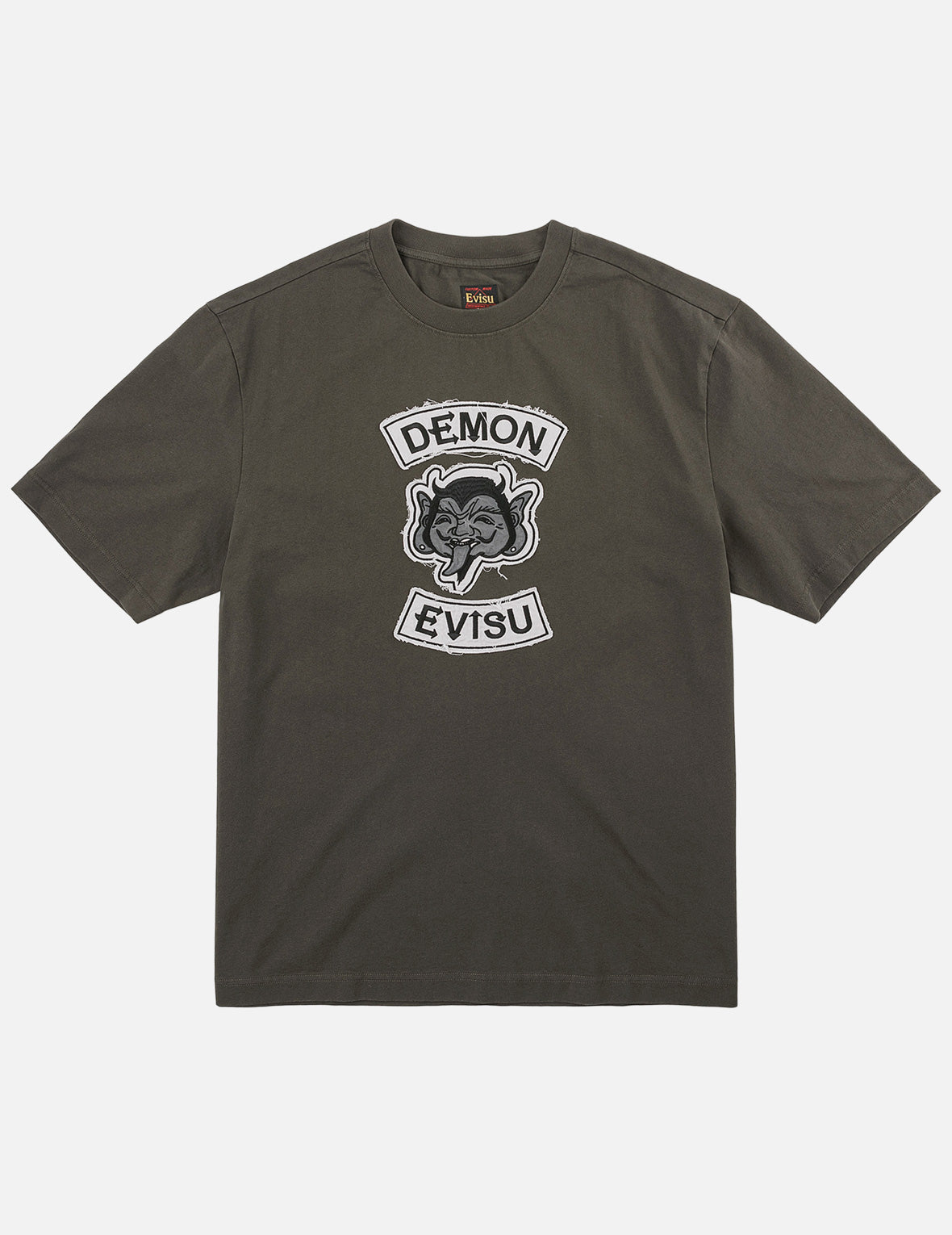 デーモン パッチワークTシャツ