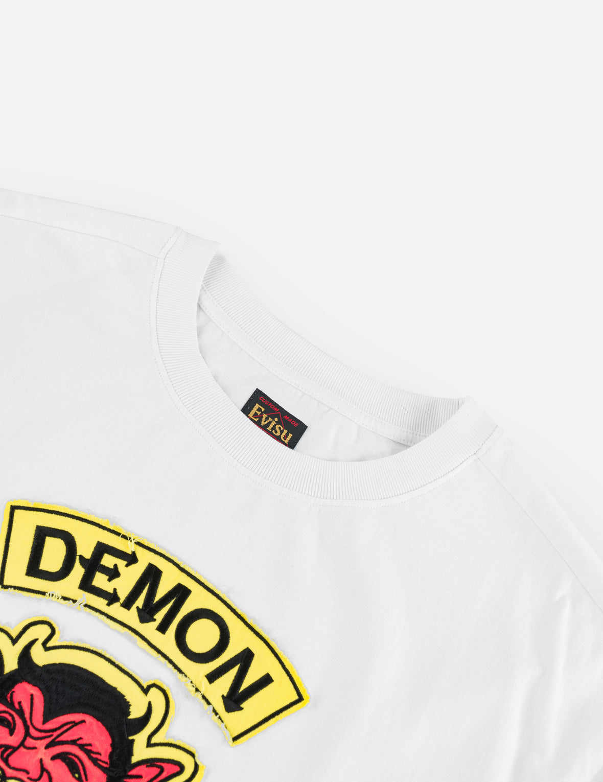 デーモン パッチワークTシャツ