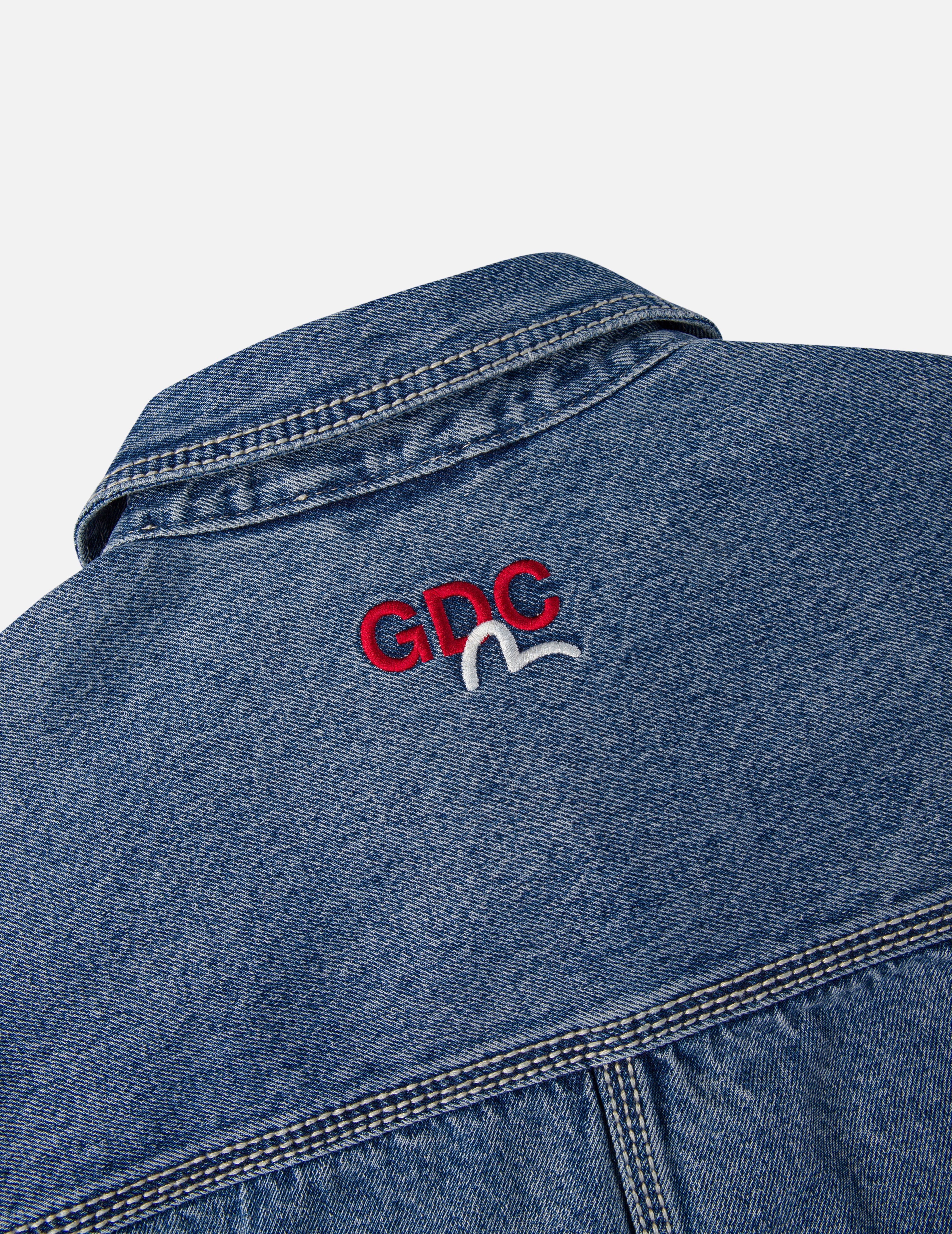 EVISU X GDC Embroidery Relax Fit Denim Jacket