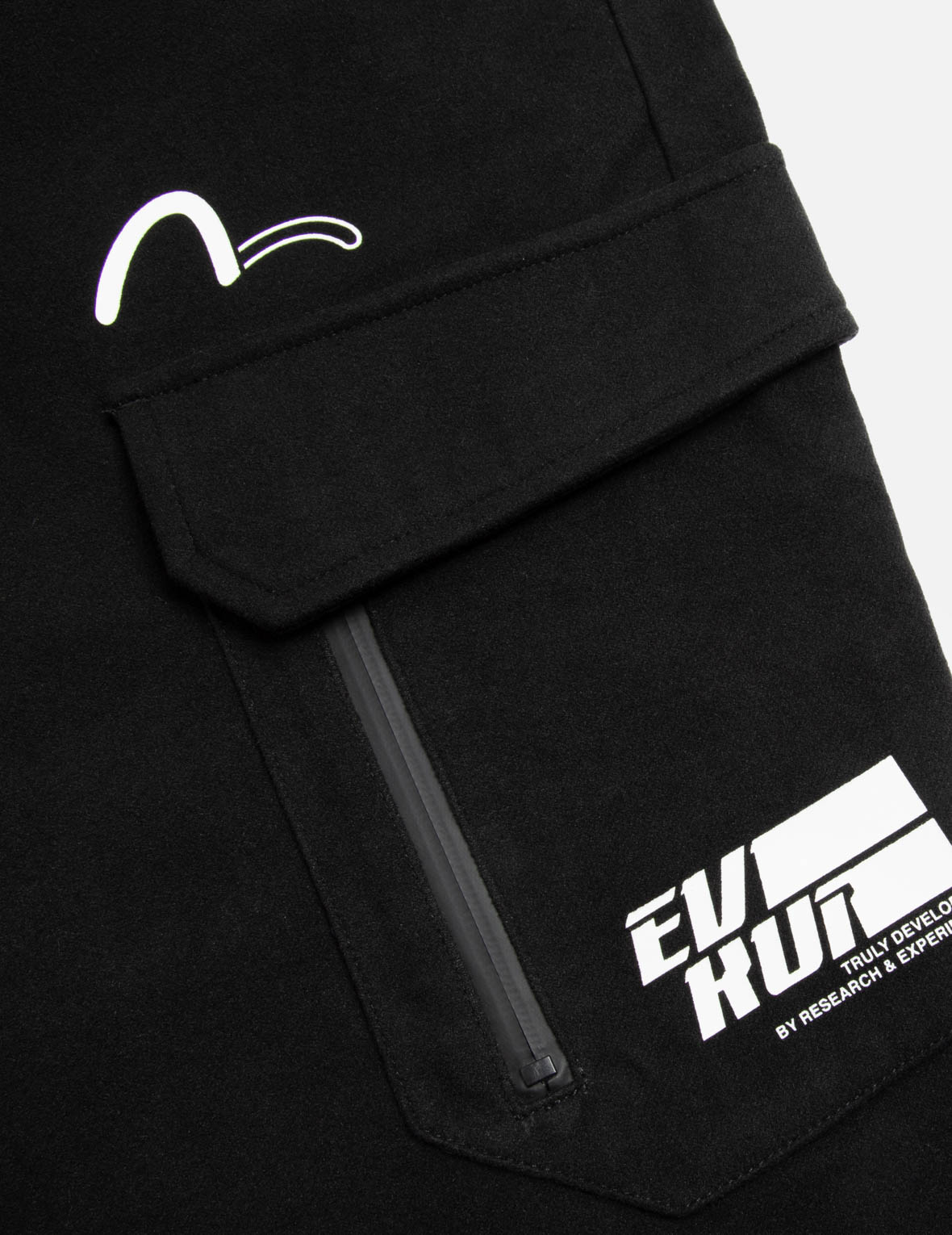 Logo and Seagull Print Regular Fit Pants