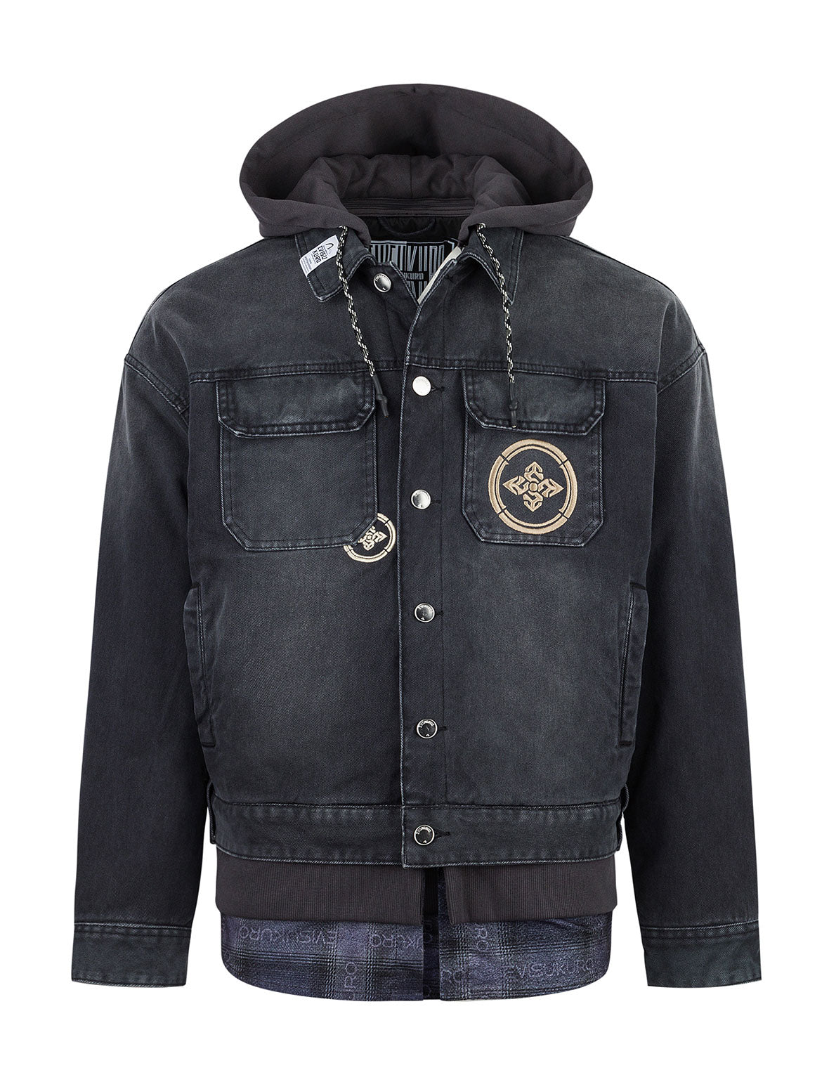 マルチポケットとレイヤリングリラックスフィット トラッカージャケット