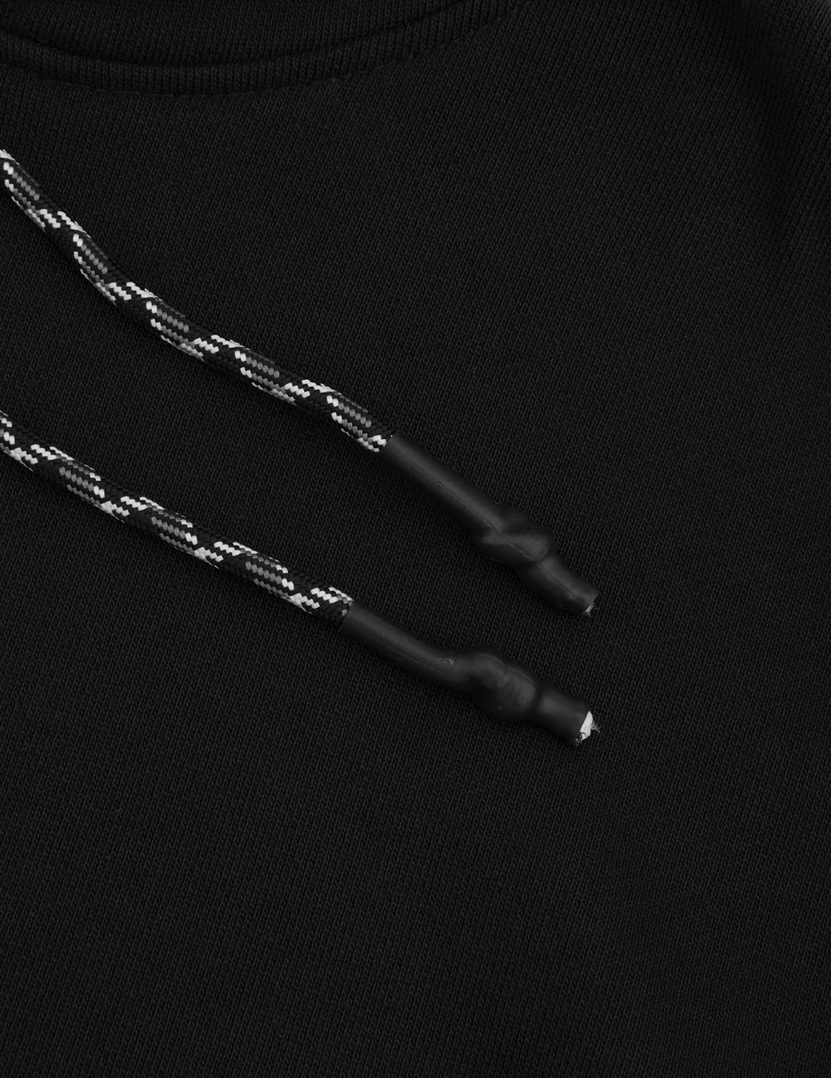 刺し子刺繍アップリケとカモメプリントオーバーサイズフーディ