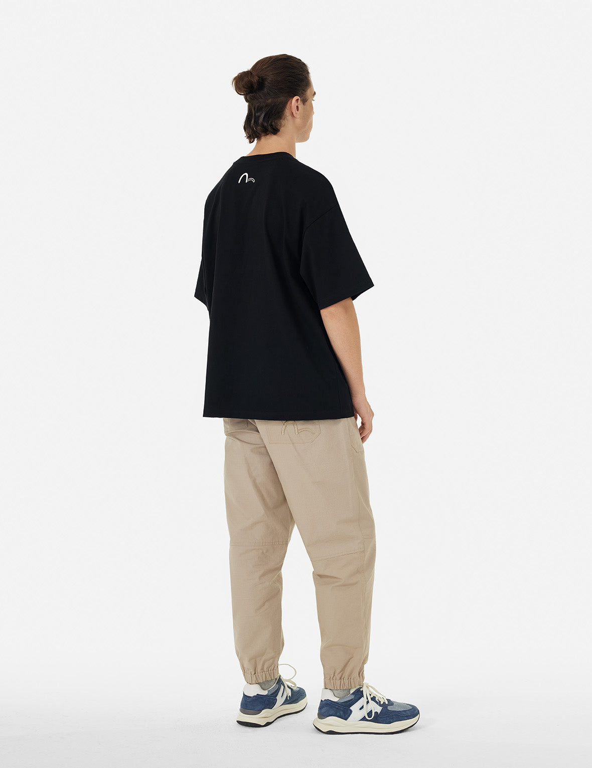 マルチプリントルーズフィットTシャツ