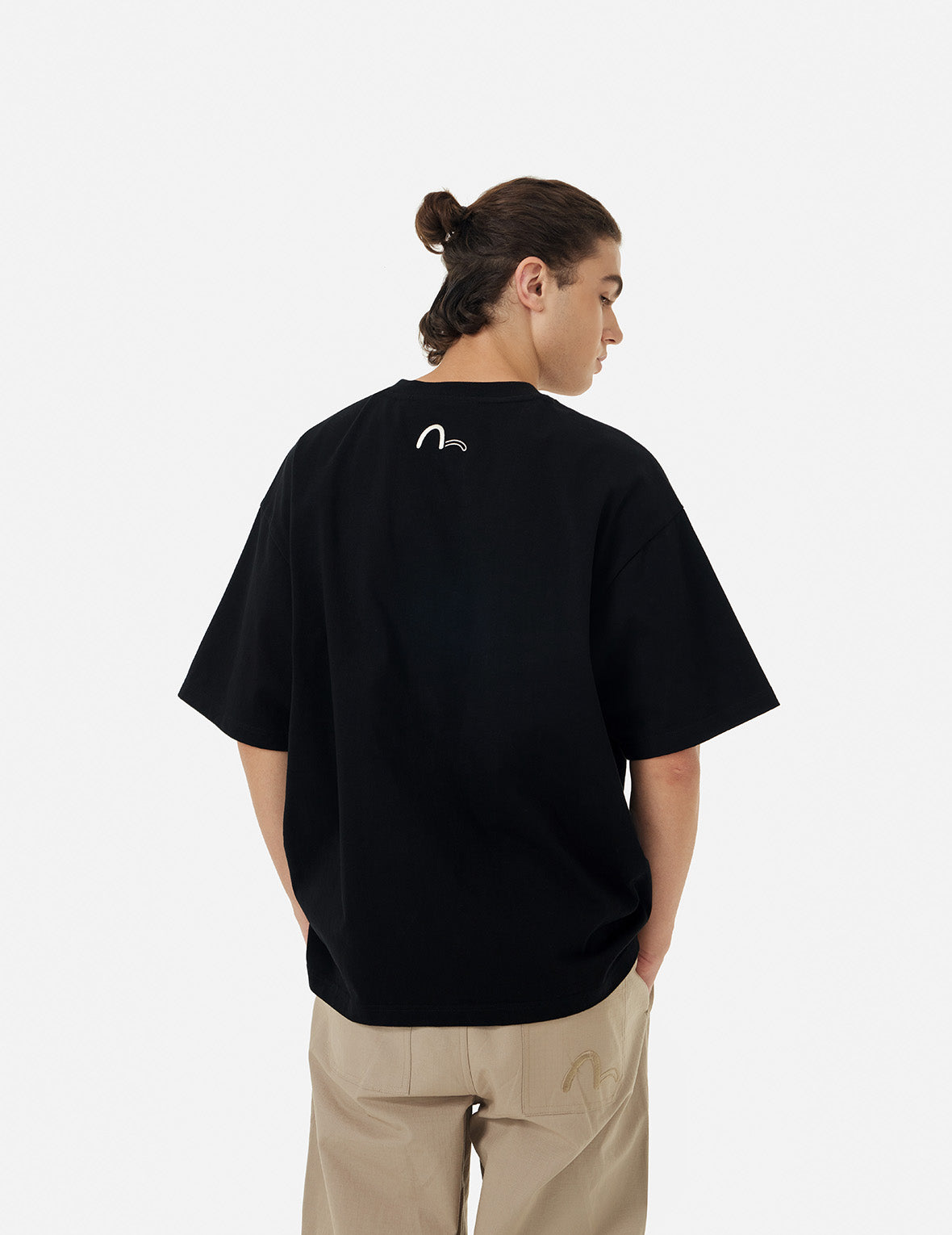 マルチプリントルーズフィットTシャツ
