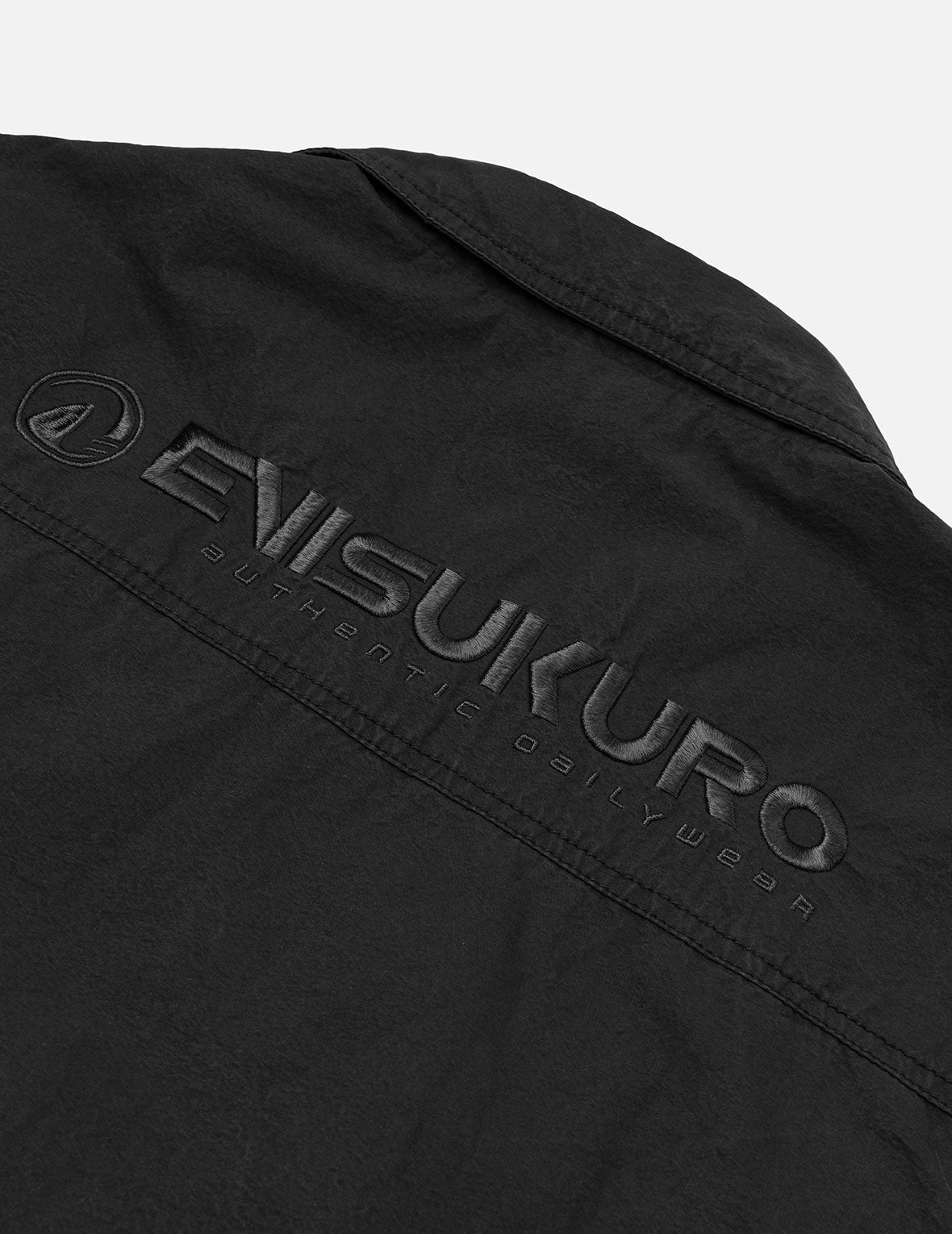 EVISUKURO刺繍とバイオウォッシュ リラックスフィット ジャケット
