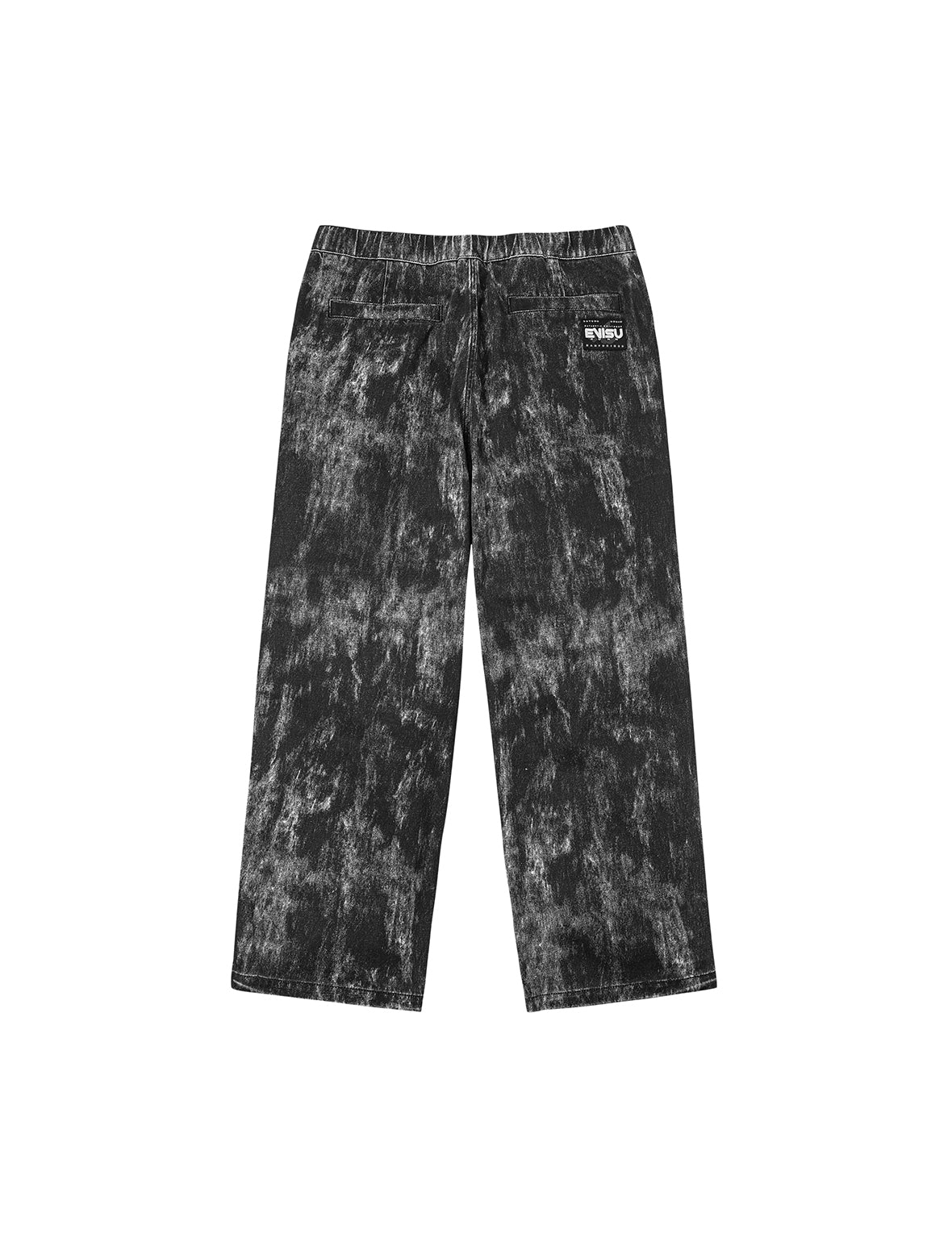 オールオーバー手描きパターンプリント レギュラーフィット パンツ – EVISU
