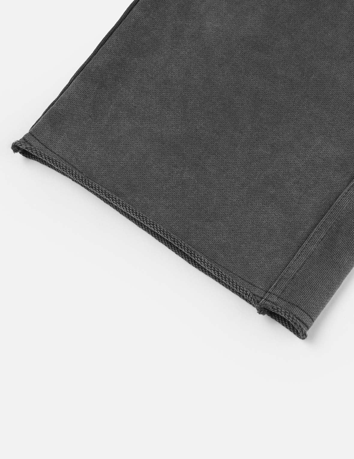 EVISUKURO E刺繍 ディストレスド ルーズフィット スウェットパンツ