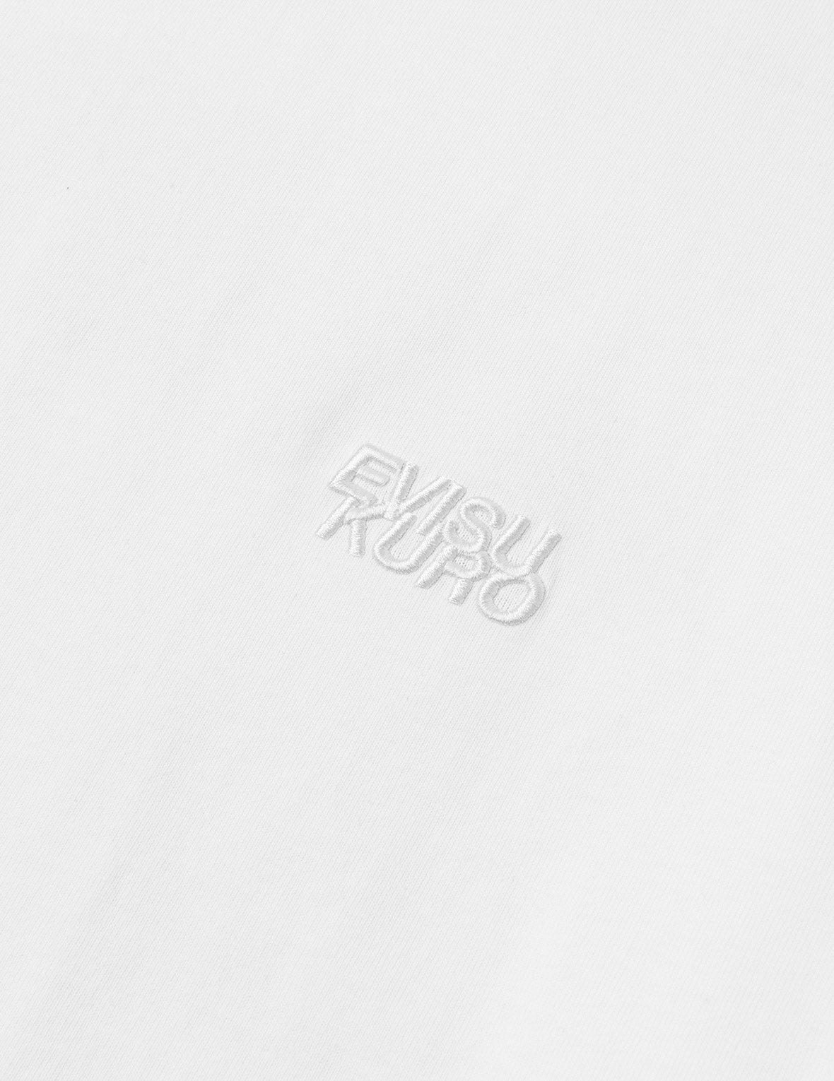 EVISUKURO Flocking and Plastisol Print Regular Fit T-shirt