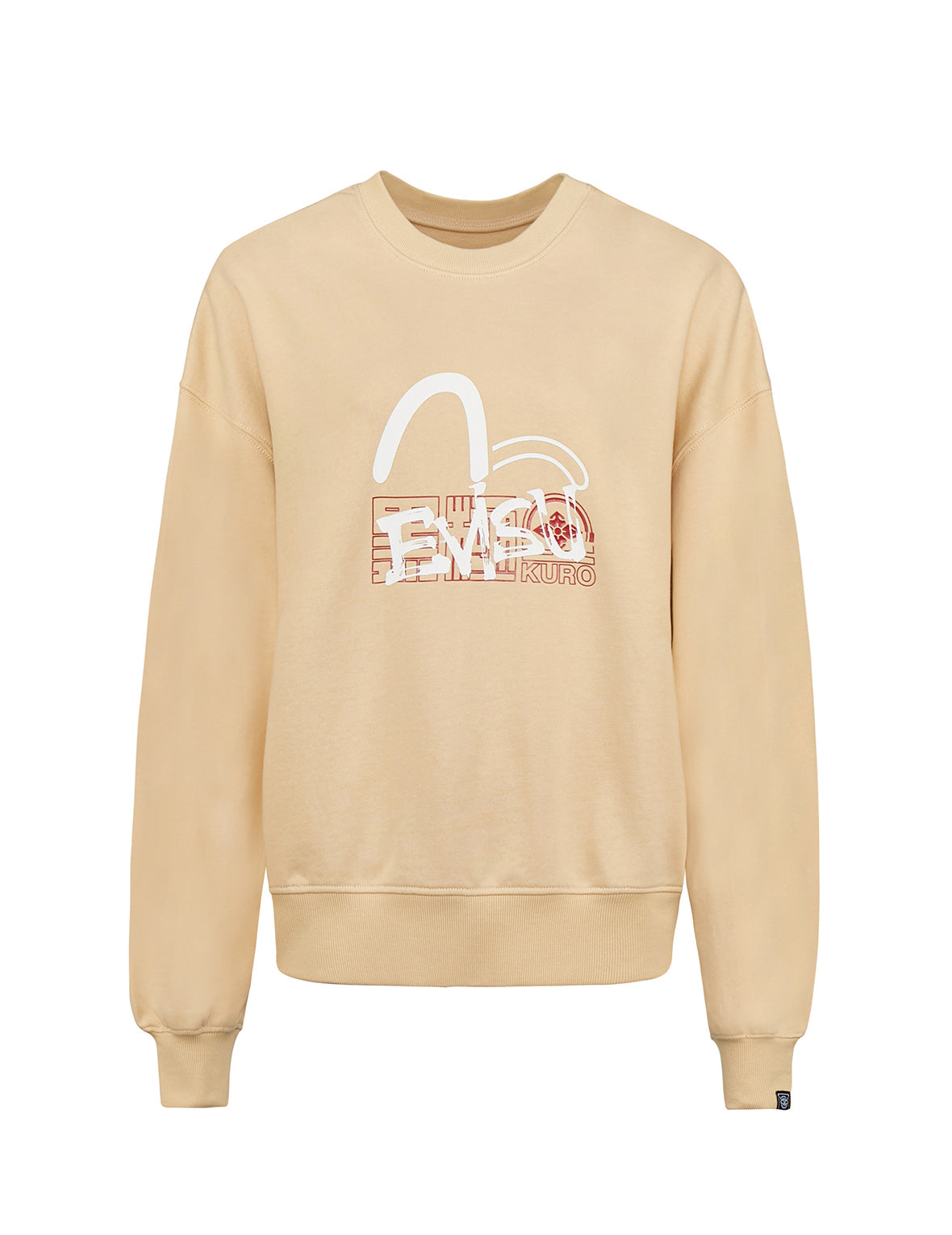 Ripple Effect Kamon Print Sweatshirt