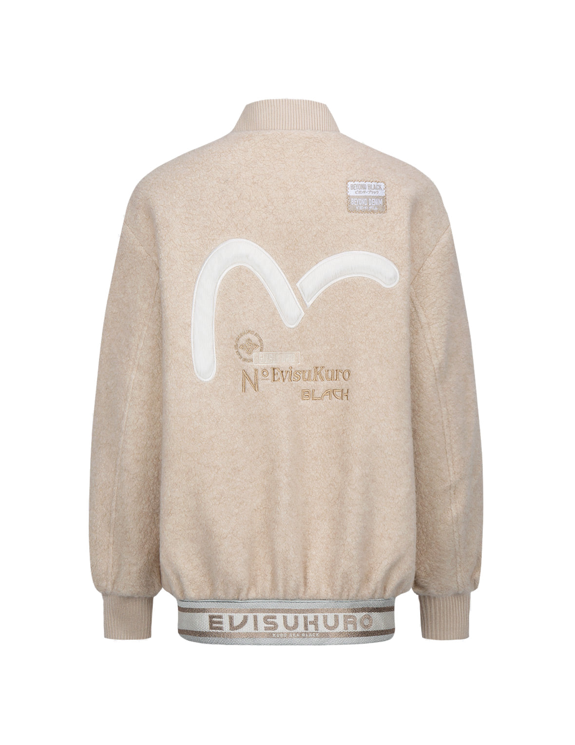 ファー カモメインサート パッド入り シェルパ ボンバー ジャケット