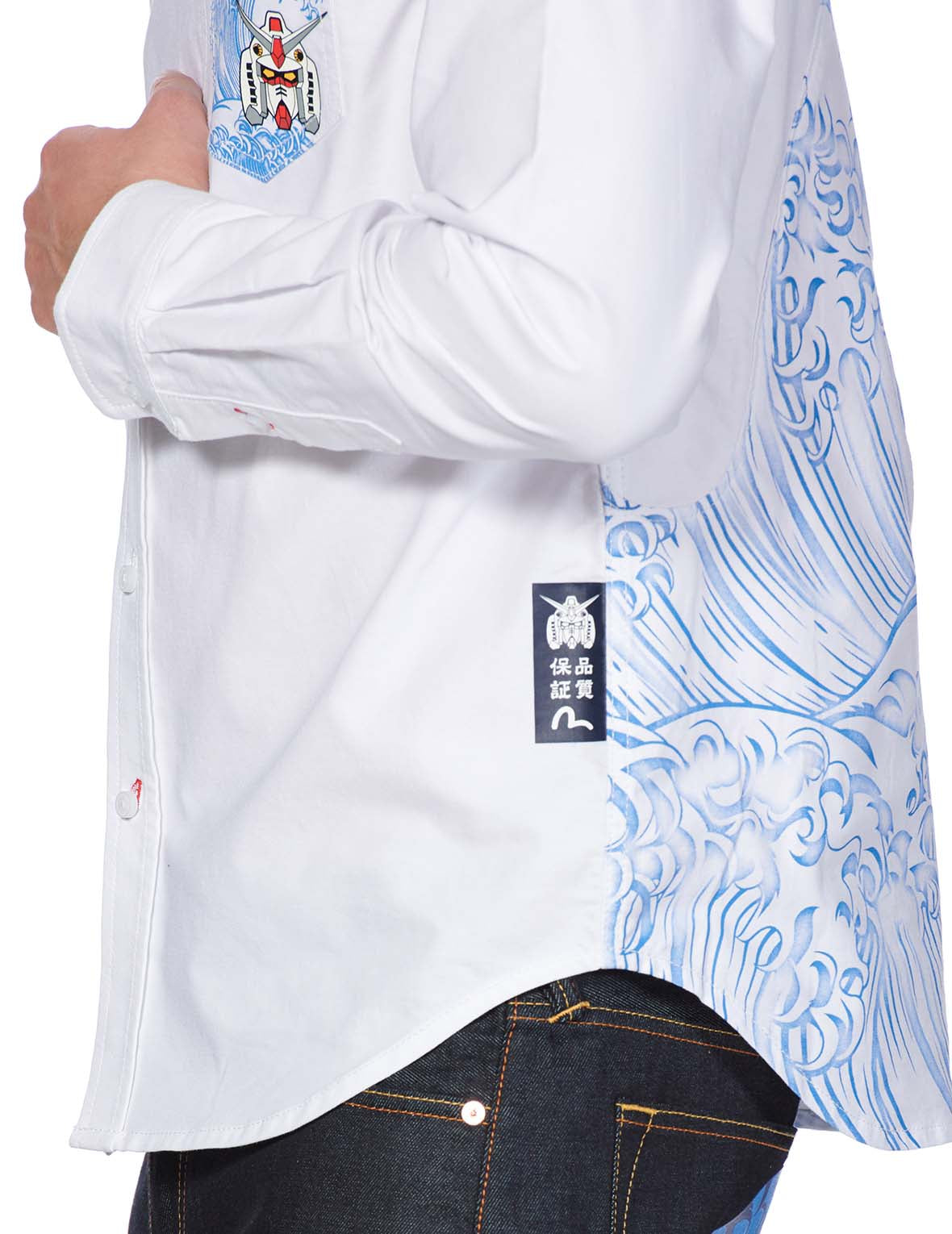 Seagull-inserted RX-78-2 GUNDAM Printed Shirt