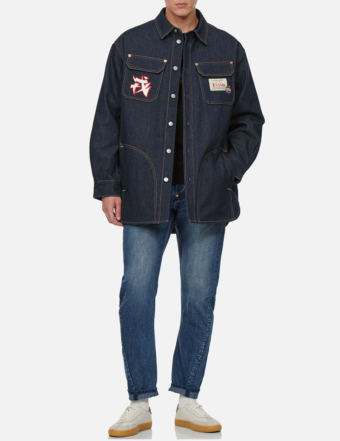 Daruma Denim Shirt Jacket
