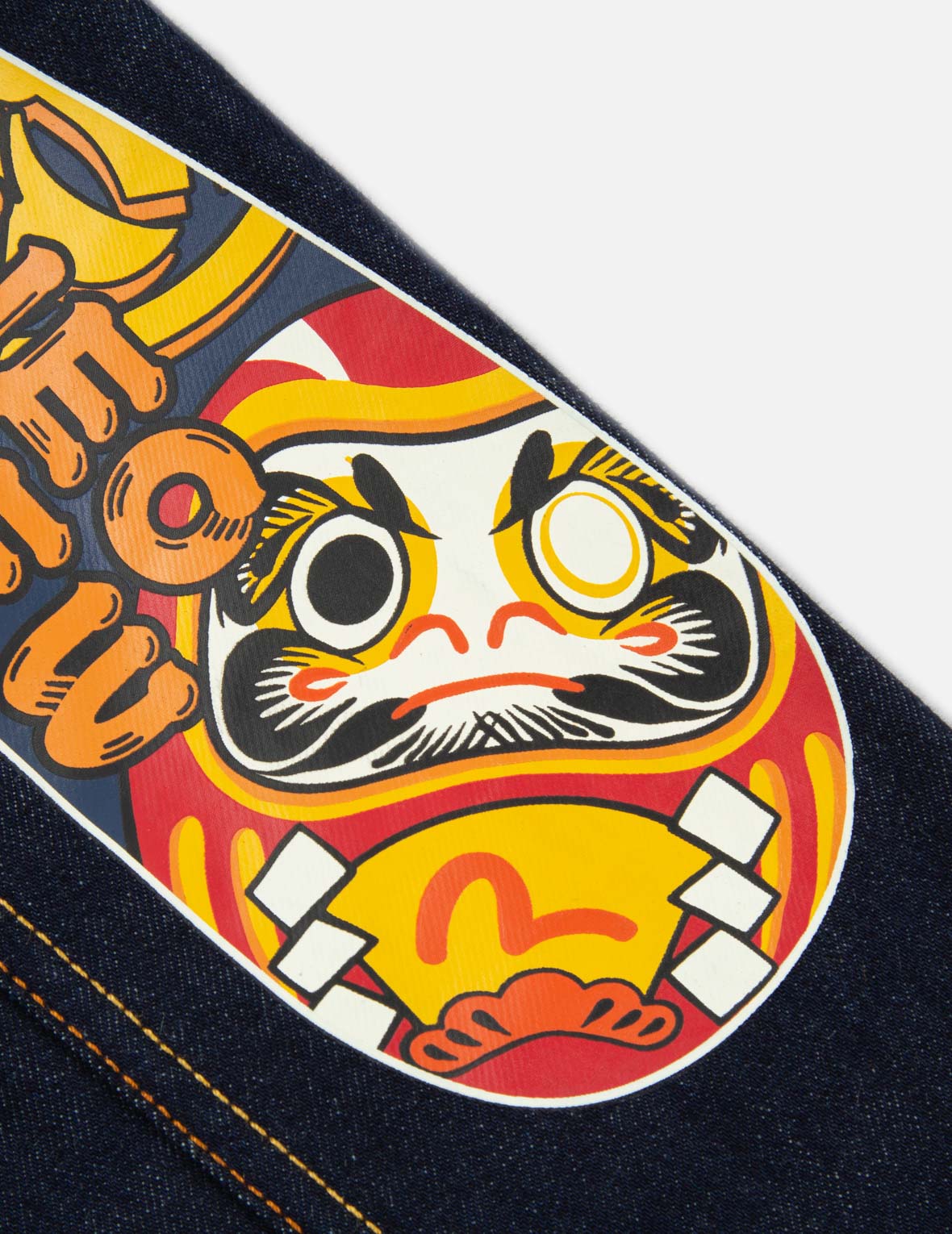 EVISU Squad ダイコックプリント デニムジャケット