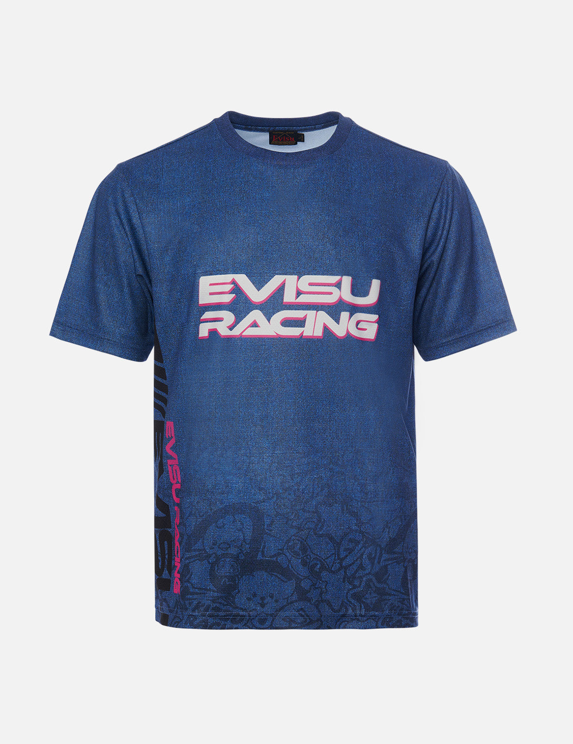 EVISU KIZZU Racing 限定版 レギュラーフィット Tシャツ