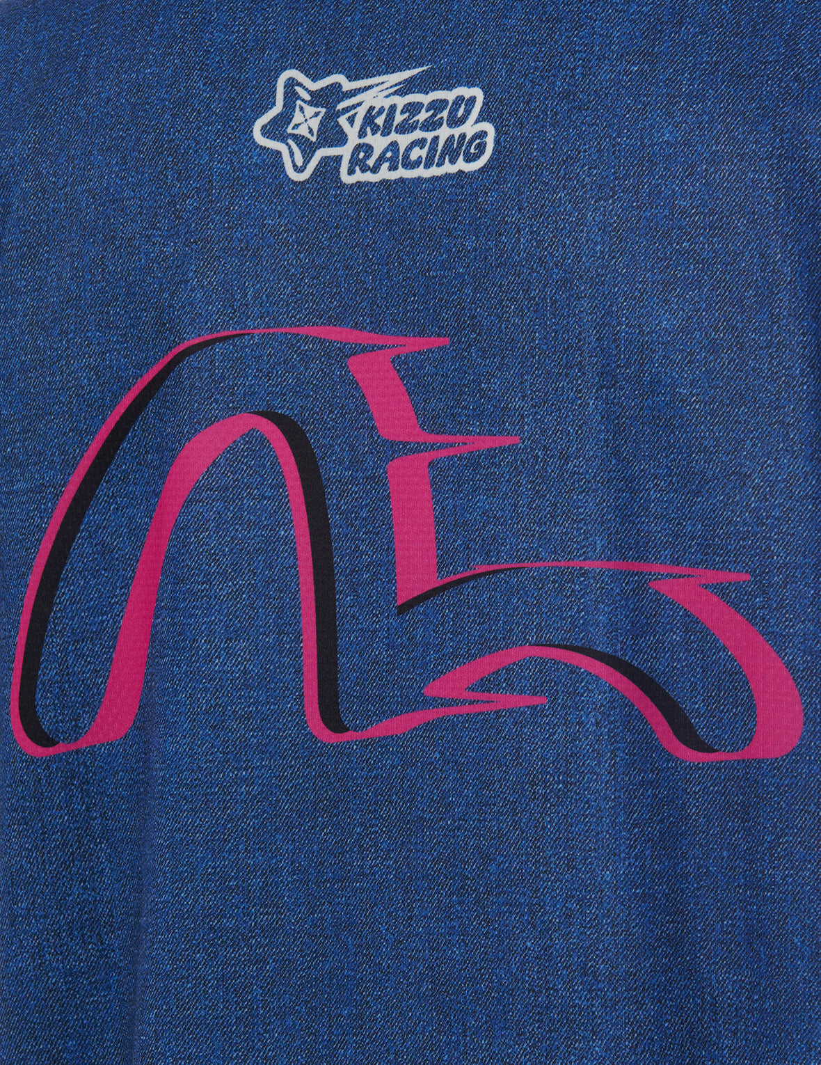 EVISU KIZZU Racing 限定版 レギュラーフィット Tシャツ