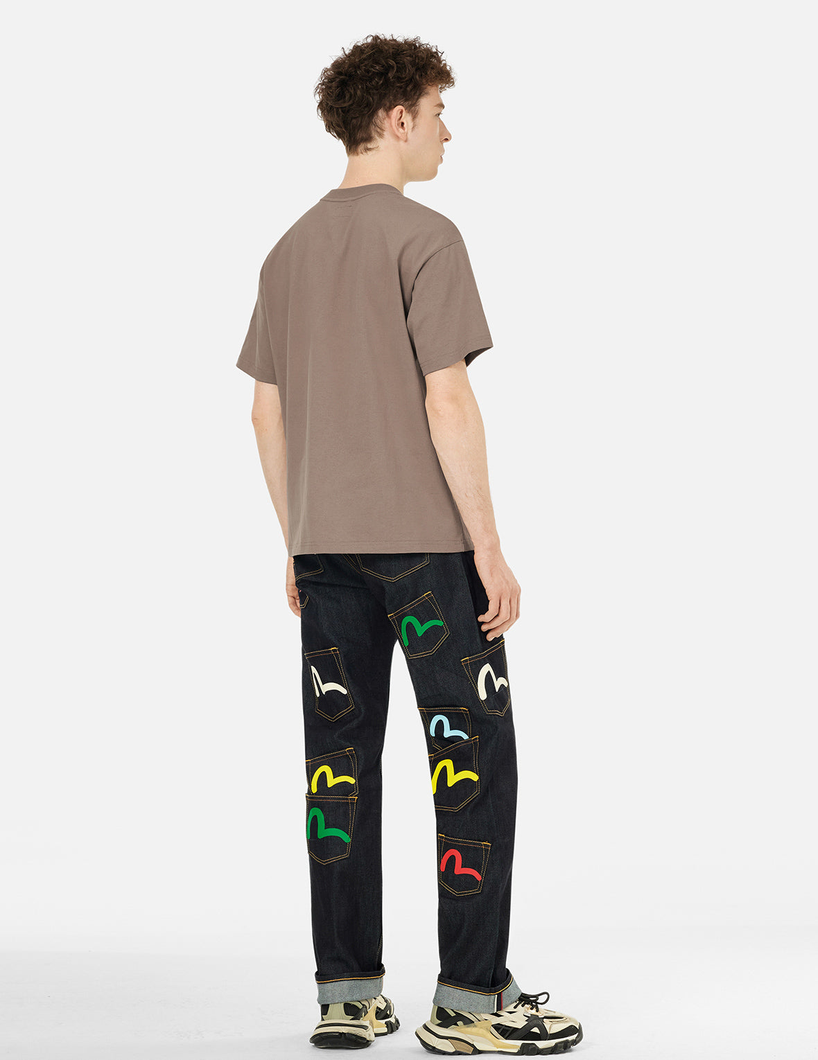 Multi-Pocket Regular Fit Jeans