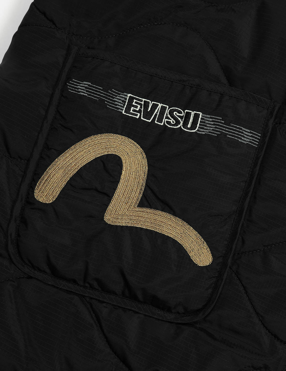 Chimayo Tapestry Jacquard Relax Fit Quilted Jacket