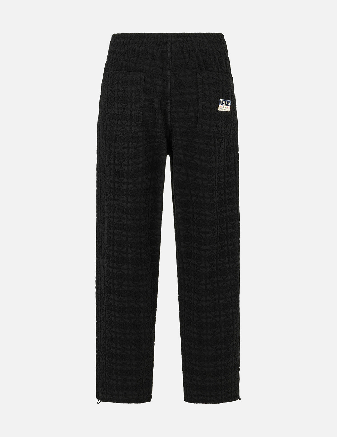オールオーバー 家紋 ジャカード リラックス フィット スウェットパンツ