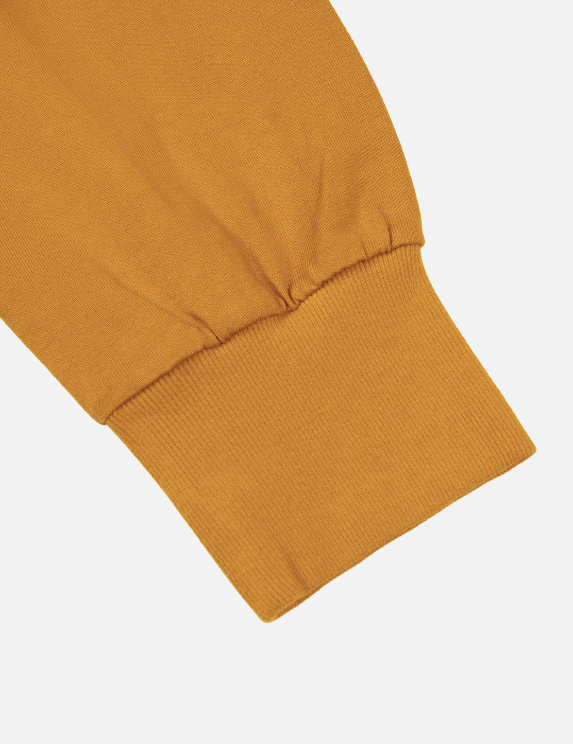 家紋刺繍とロゴプリントファッションフィット長袖Tシャツ