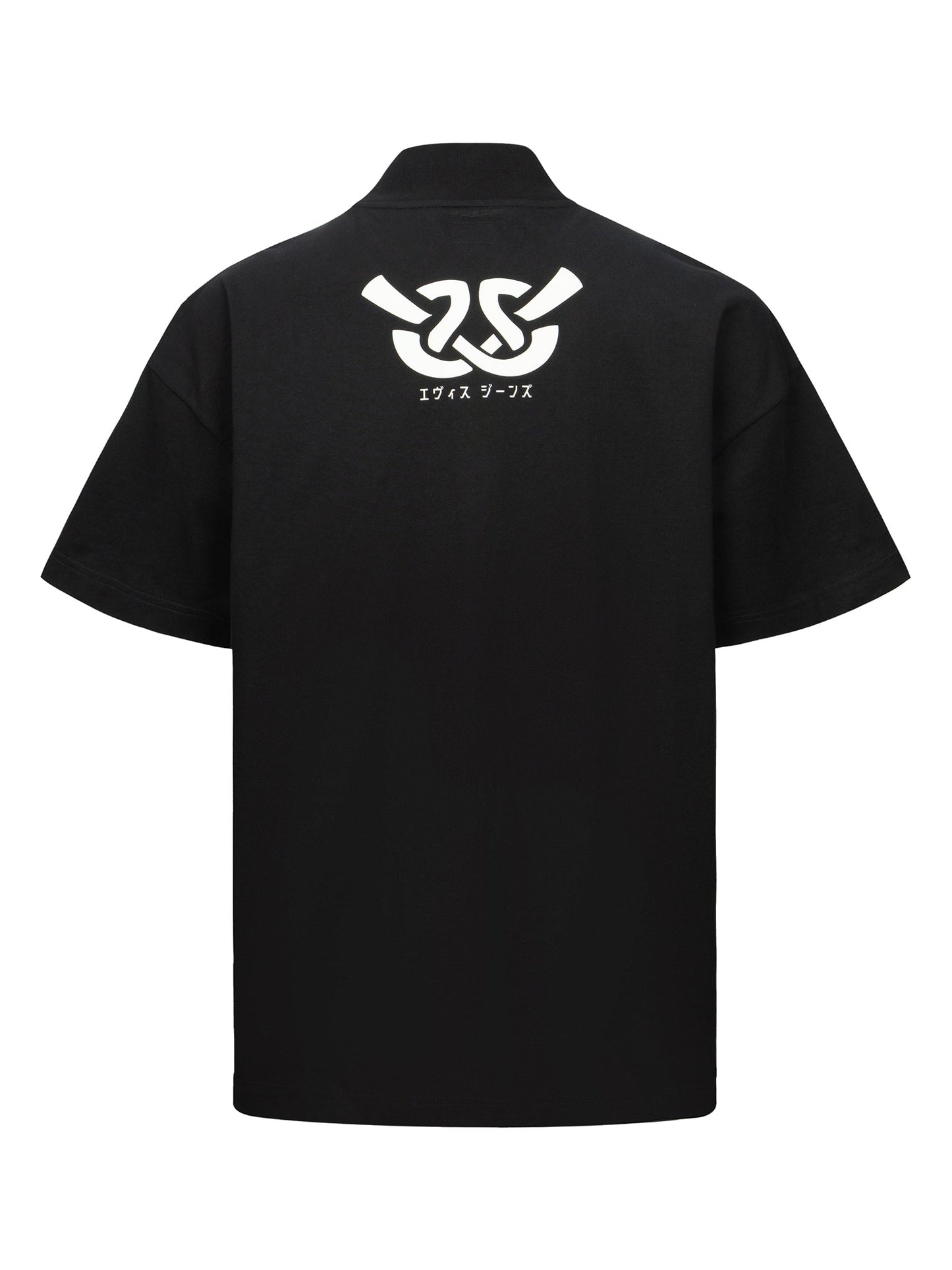 知恵の輪プリントリラックスフィットTシャツ