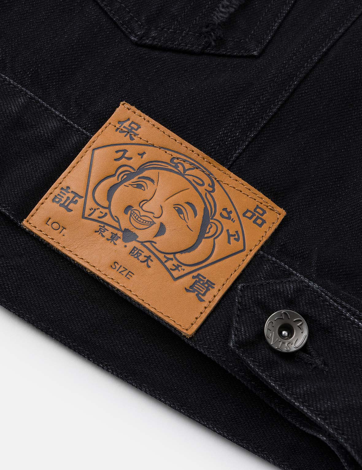 Multi-Pocket Relax Fit Washed Denim Jacket